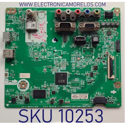 MAIN PARA TV LG / NUMERO DE PARTE EBR35430401 / EAX68805202(1.0) / 66621701	